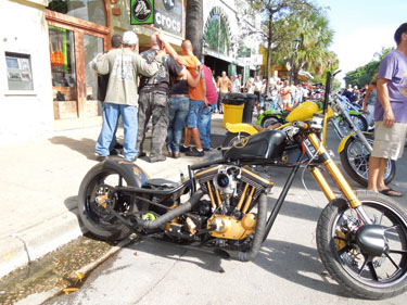 Poker Run 2012 photo - Duval Street, Key West